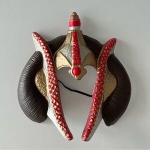 Preowned RARE Star Wars Queen Amidala Padme Rubies Halloween Mask  Cosplay